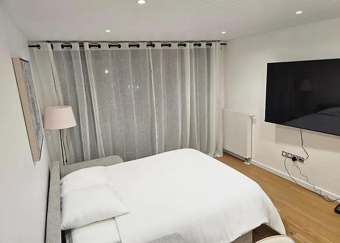Center Rooftop 7pers Parking Paris Free Wifi Montevrain