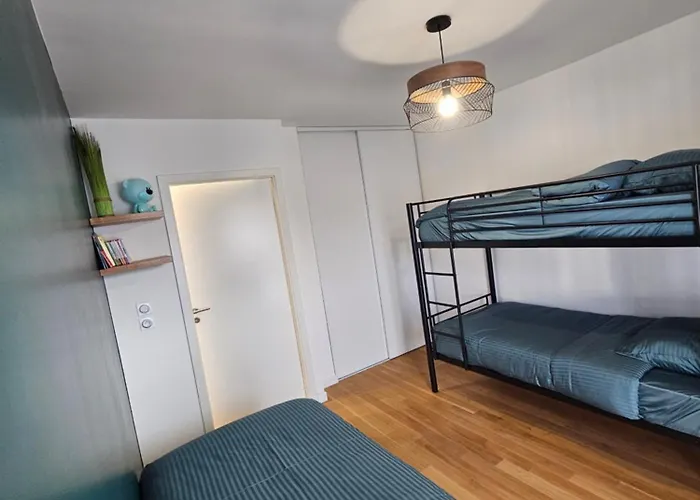 Center Rooftop 7pers Parking Paris Free Wifi アパート *